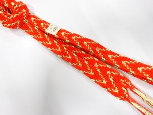 未使用品　正絹　手組帯締め